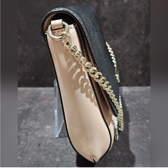 Kate Spade Laurel Way Greer Crossbody Bag - Black & Warm Vellum Pink - Picture 5 of 6